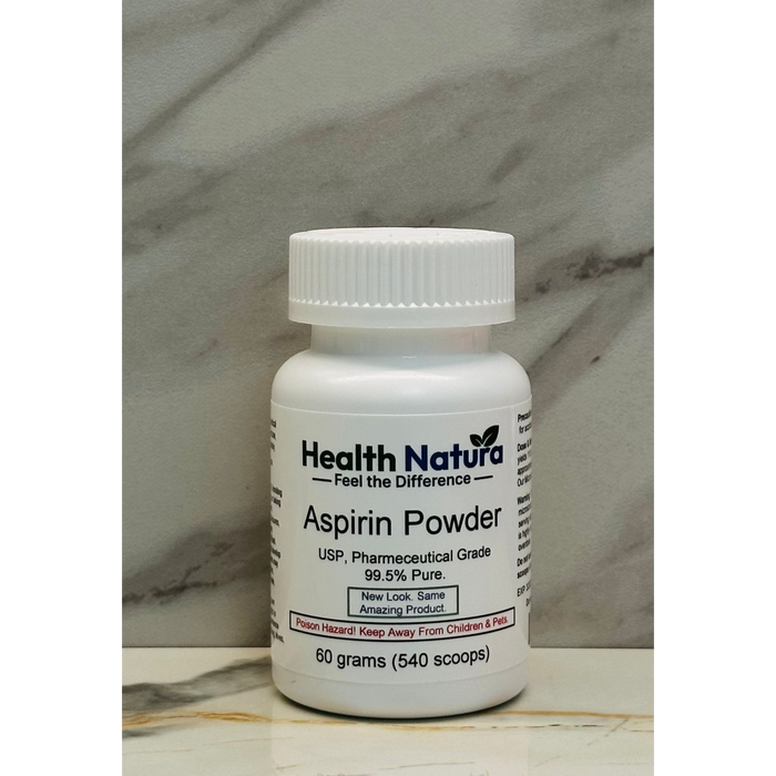 Health Natura Aspirin Powder USP | 60 Grams (Pre-Order)