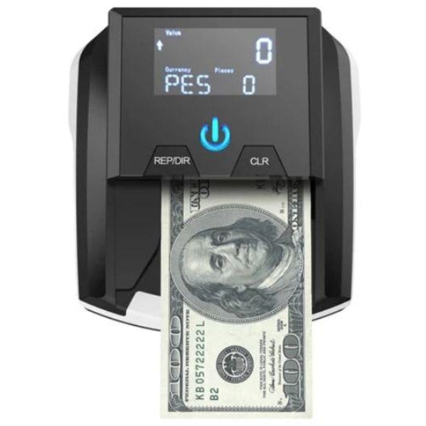 Carnation Automatic Counterfeit Bill Detector with UV MG IR Detection - Bank Grade - CRD12A