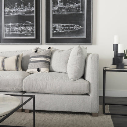 Modway Furniture Valence Modular Sofa: Sink-In Comfort with Supportive Sit, Perfect for Modern Living Spaces!