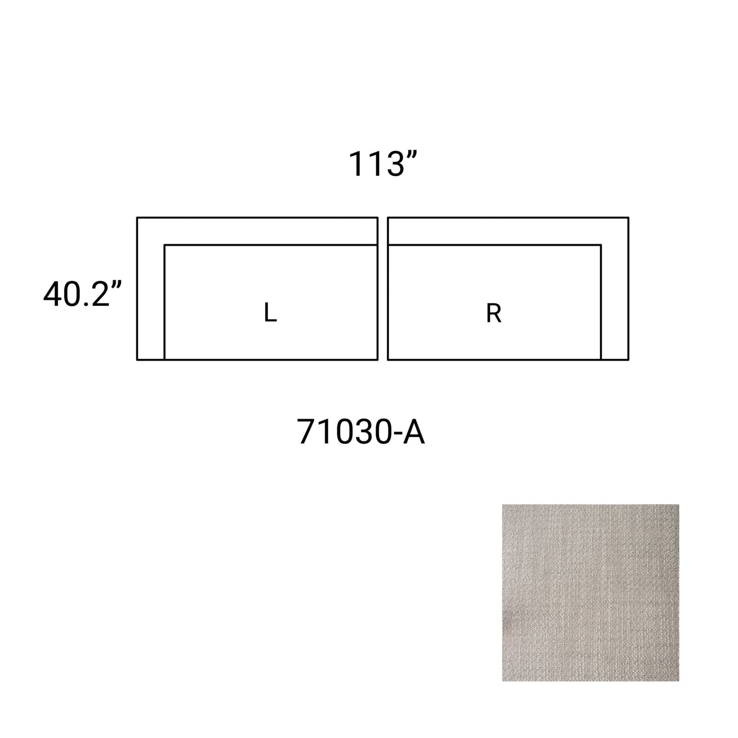 Modway Furniture Warner Luxurious 2 Piece Sofa Set - Stylish Comfort and Modern Design for Your Living Room Decor