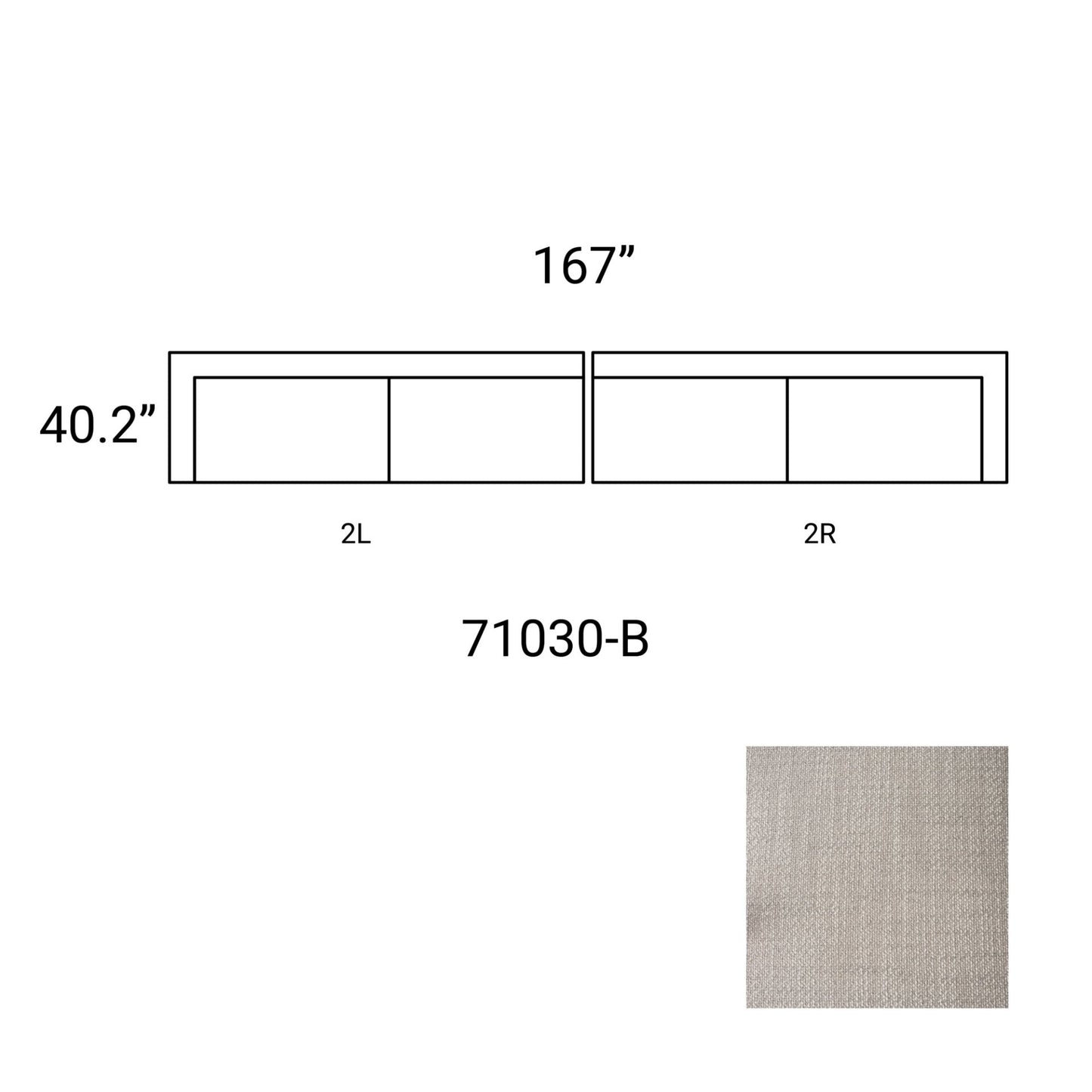 Modway Furniture Warner Luxurious 2 Piece Sofa Set - Stylish Comfort and Modern Design for Your Living Room Decor