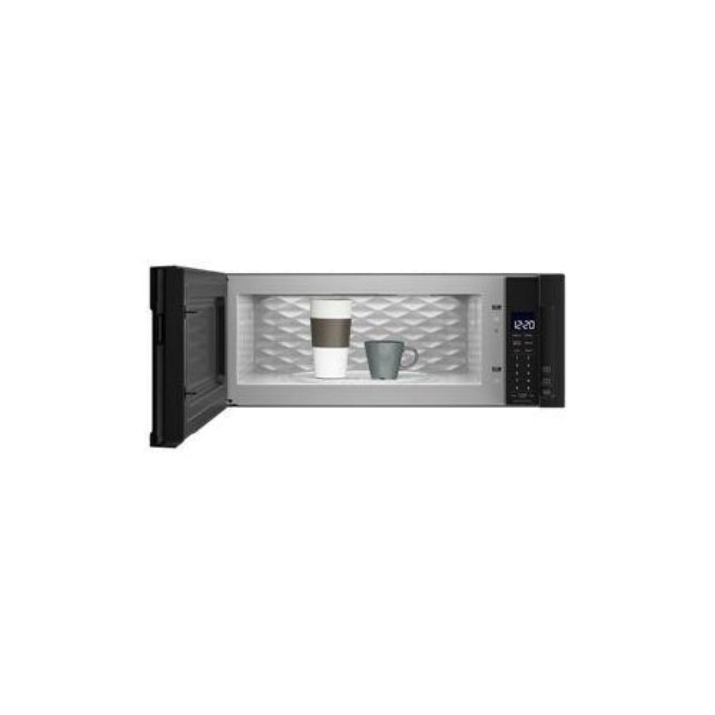 WHIRLPOOL WML75011HB 1.1 cu. ft. Low Profile Microwave Hood Combination - WML75011HB-KT