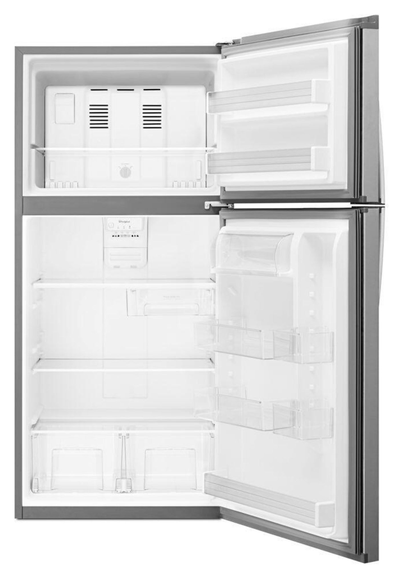 WHIRLPOOL 30-inch Wide Top Freezer Refrigerator - 19 cu. ft. - WRT519SZDM-KT