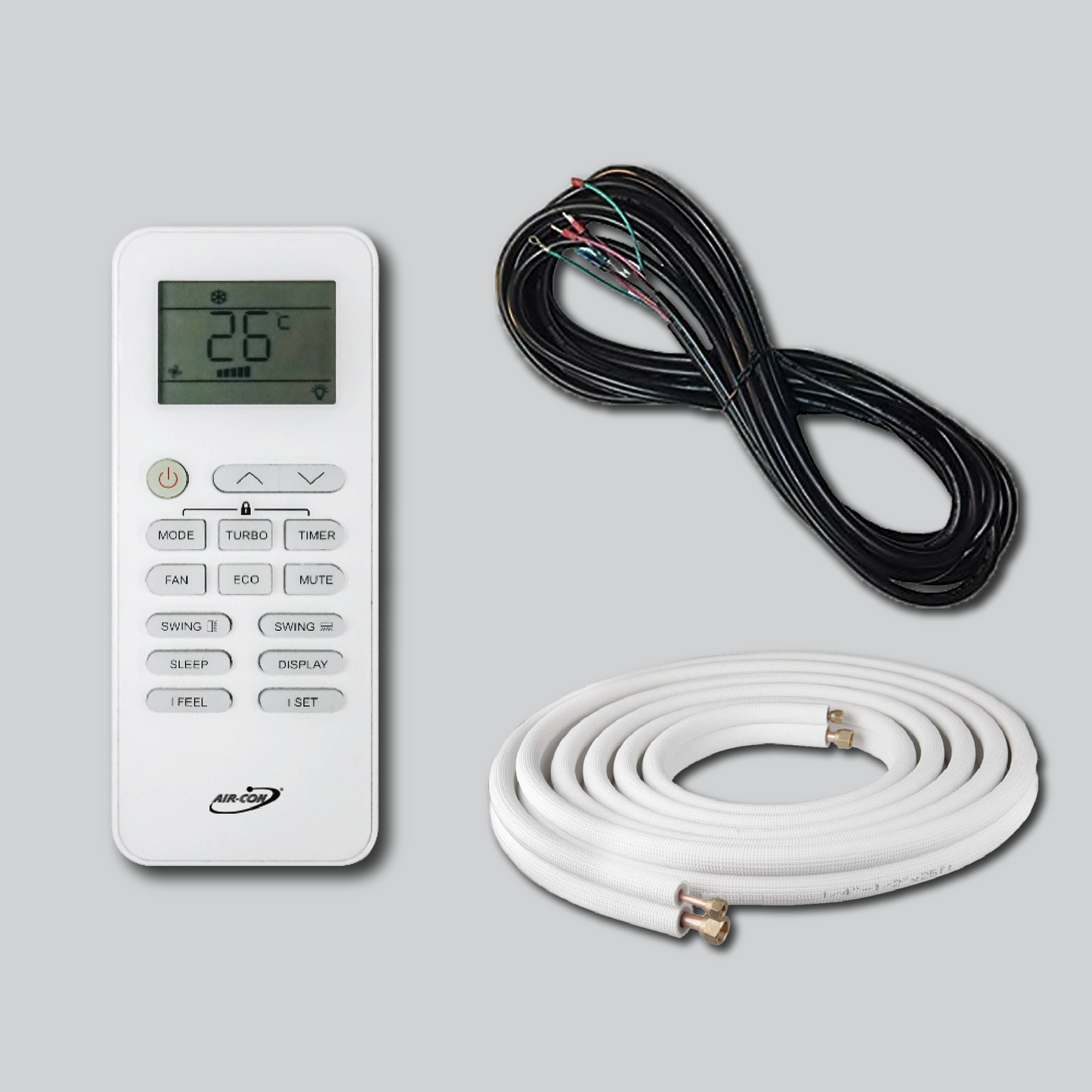 Air-Con Blue Series 4 18000 BTU 22 SEER Mini Split Air Conditioner 15ft Lineset & Wiring - ALPCI/EM4H4E18