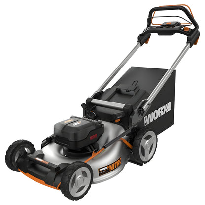 Worx WG753 Cordless 40V Nitro Self-Propelled 21" Lawn Mower - WG753