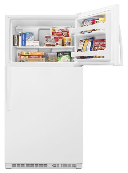 WHIRLPOOL 33-inch Wide Top Freezer Refrigerator - 20 cu. ft. - WRT311FZDW-KT