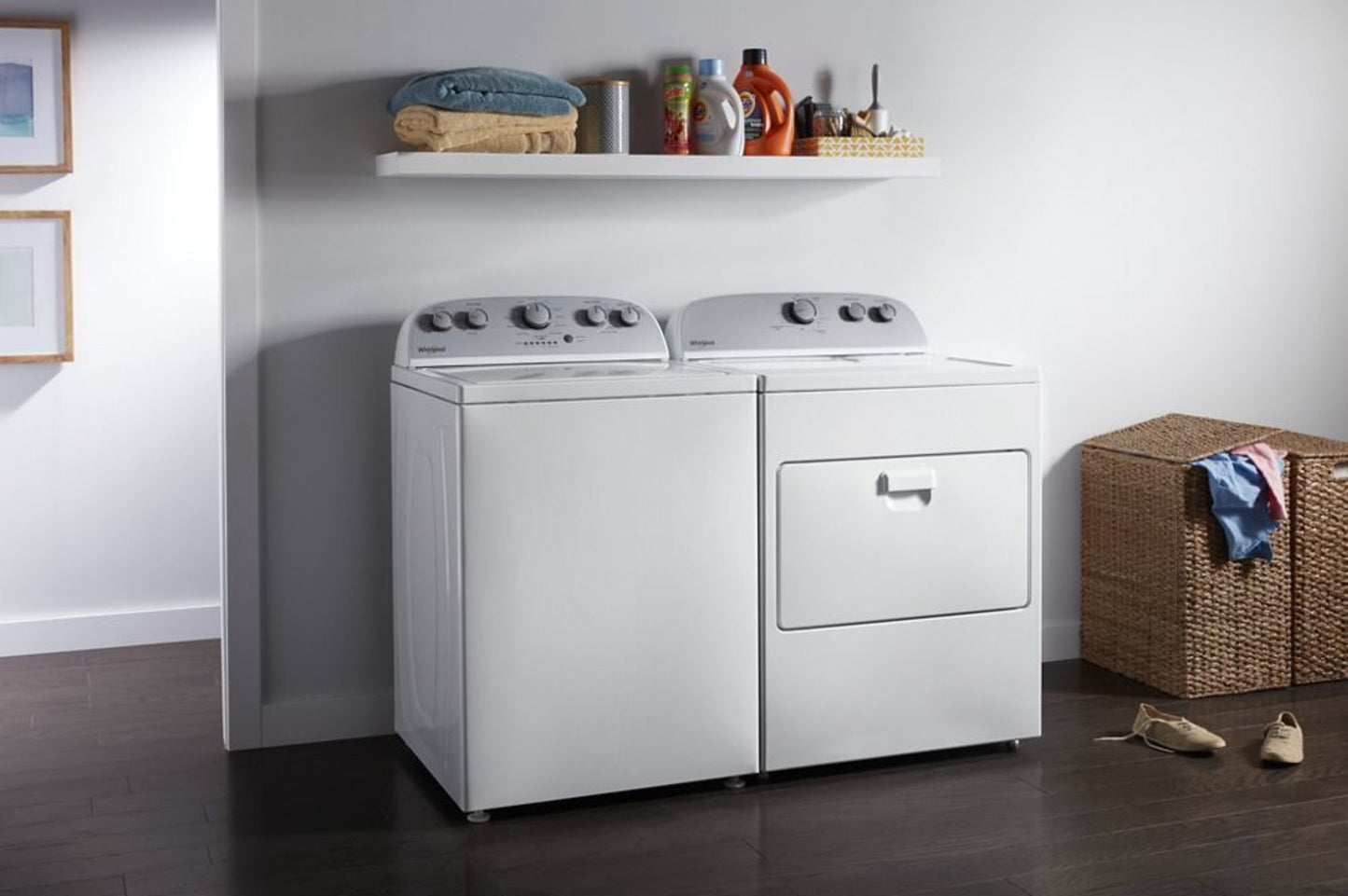 WHIRLPOOL  3.8 cu. ft. Top Load Washer with Soaking Cycles, 12 Cycles - WTW4955HW-KT