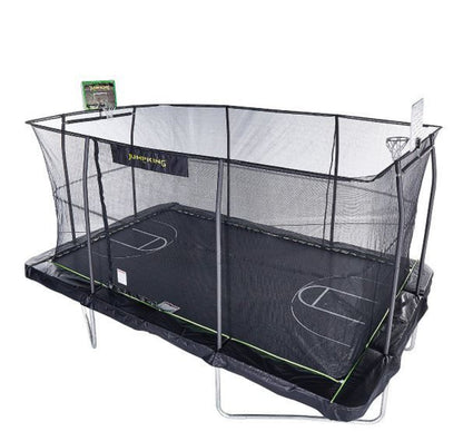 JumpKing 10' X 15' Rectangle Combo with Two Basketball Hoop  Model -  JK1015RCBHC2