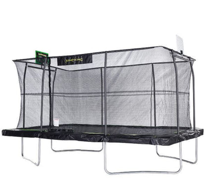 JumpKing 10' X 15' Rectangle Combo with Two Basketball Hoop  Model -  JK1015RCBHC2