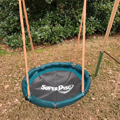 XDP Recreation Deerfield Playground Swing Set, Super Disc, Slide, Glider & Swing - 102128