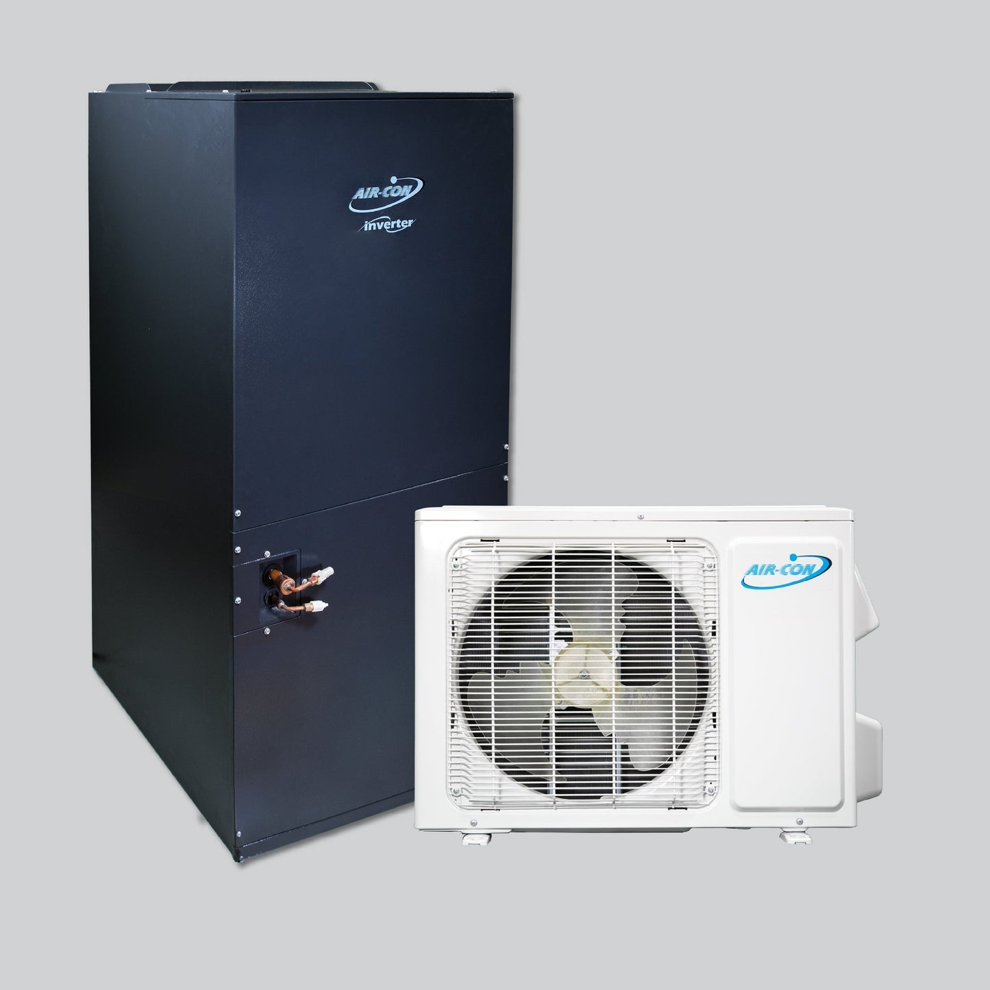 Air-Con SD Premium - 24000 BTU - 18 SEER - 2 Ton Pre-Charged Heat Pump Inverter - Ducted Central Air Conditioner - ASDCI4H4S24/ASDEM4H4S24