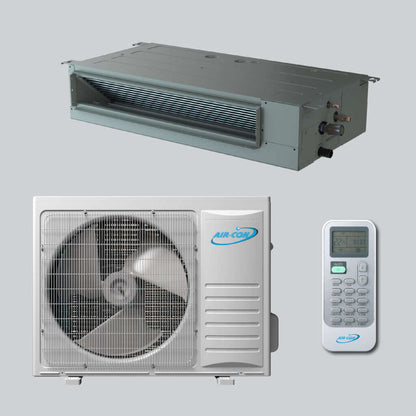 Air-Con Sky Pro 12000 BTU Concealed Duct Mini Split Air Conditioner 19 SEER - ASLCI/EK4H4S12