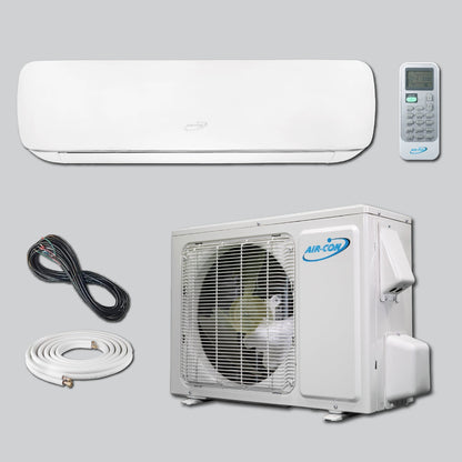 Air-Con Blizzard 9000 BTU 28 SEER Mini Split Air Conditioner 15ft Lineset & Wiring - ABZCI/EM4H4S09