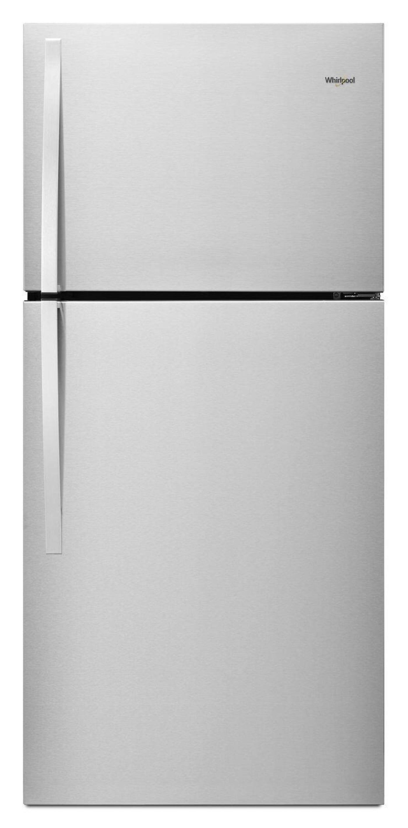 WHIRLPOOL 30-inch Wide Top Freezer Refrigerator - 19 cu. ft. - WRT519SZDM-KT