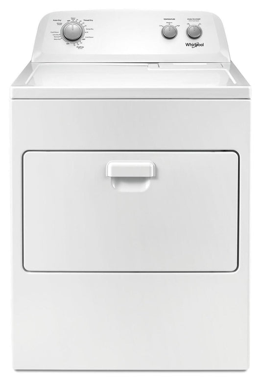 WHIRLPOOL 7.0 cu. ft. Top Load Electric Dryer with AutoDry Drying System White - WED4850HW