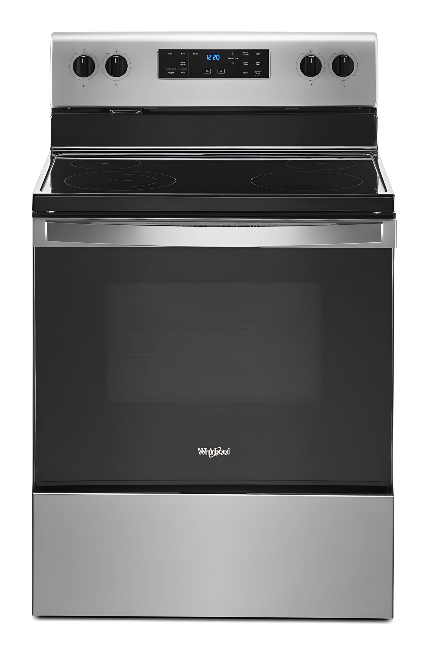 WHIRLPOOL WFE515S0JS 5.3 cu. ft. Whirlpool® electric range with Frozen Bake technology - WFE515S0JS