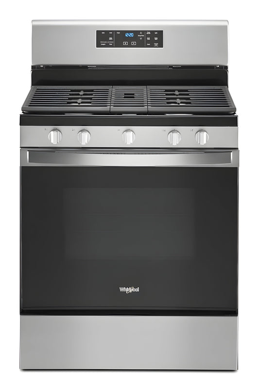 WHIRLPOOL WFG525S0JZ 5.0 cu. ft. Whirlpool® gas range with center oval burner - WFG525S0JZ