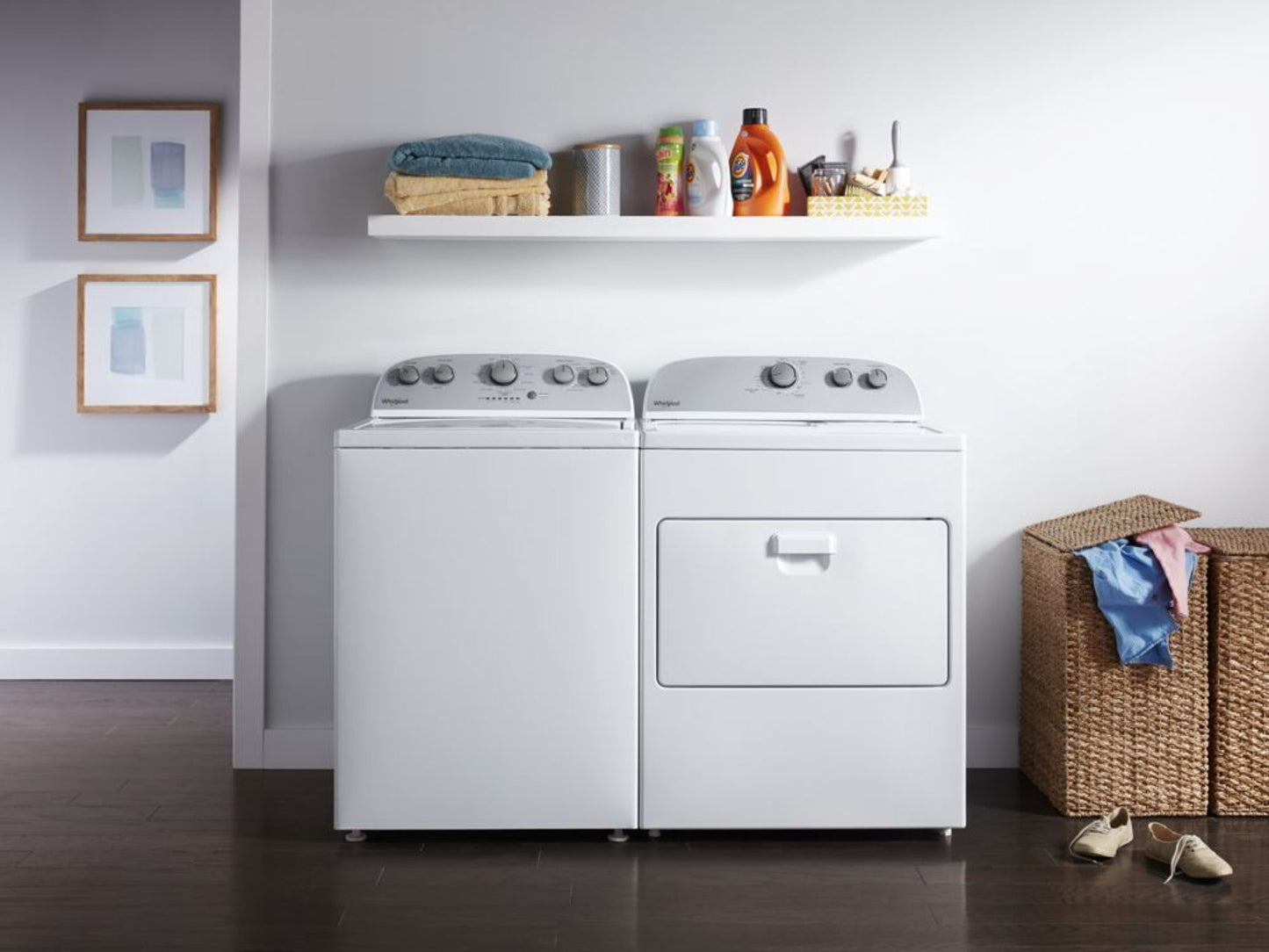 WHIRLPOOL  3.8 cu. ft. Top Load Washer with Soaking Cycles, 12 Cycles - WTW4955HW-KT