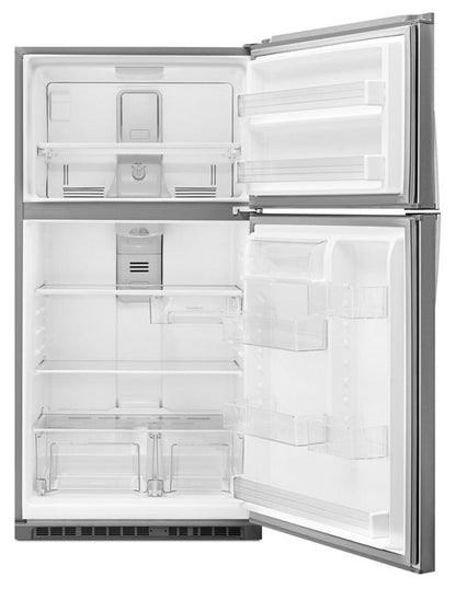 WHIRLPOOL 33-inch Wide Top Freezer Refrigerator - 21 cu. ft. - WRT541SZDM-KT