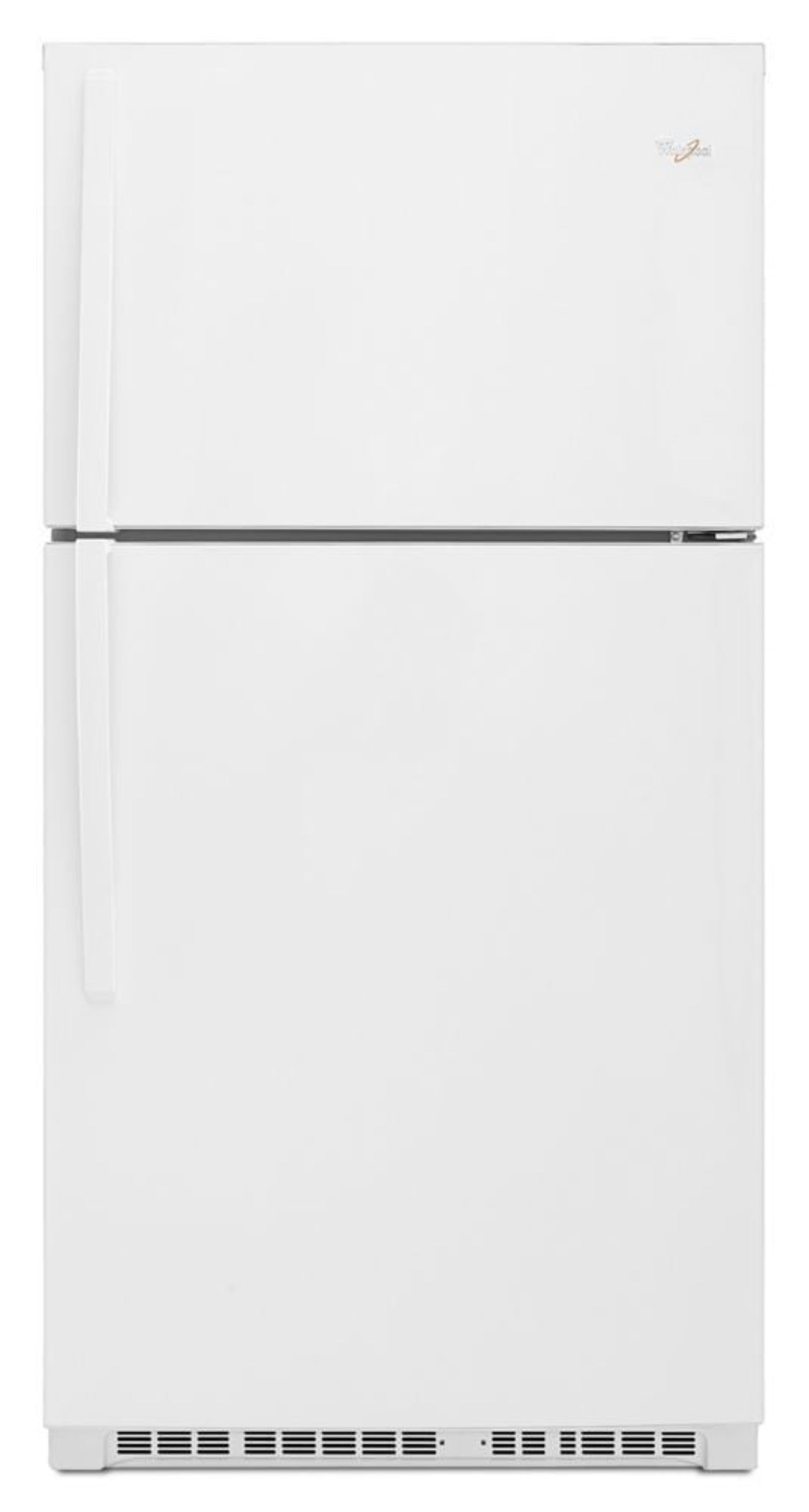 WHIRLPOOL 33-inch Wide Top Freezer Refrigerator - 21 cu. ft. - WRT511SZDW-KT