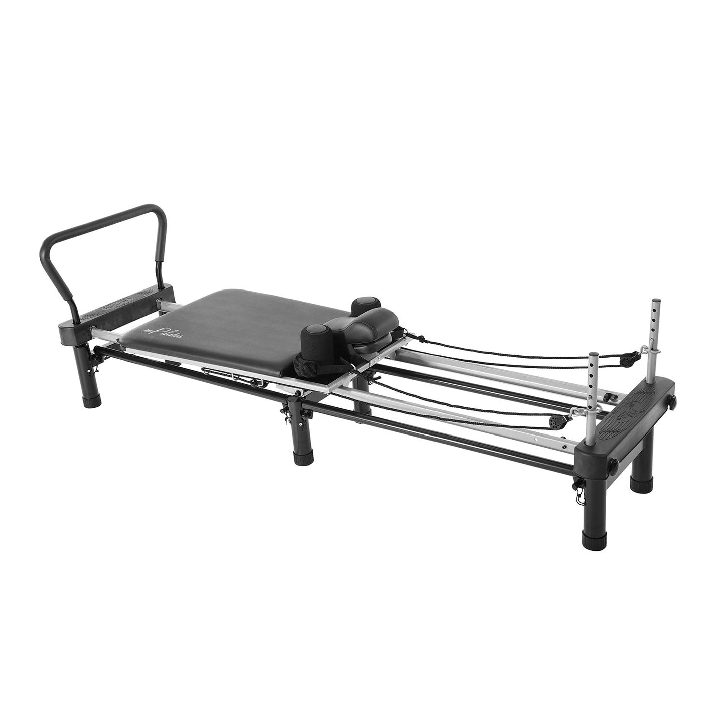 Stamina Products Aero Pilates 700 Foldable Reformer Fitness Machine with Cardio Rebounder (Used) - 261267