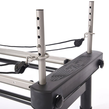 Stamina Products Aero Pilates 700 Foldable Reformer Fitness Machine with Cardio Rebounder (Used) - 261267