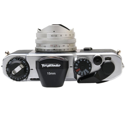 Voigtlander Bessa-L Silver, 15mm f4.5, Finder 10097 - 1748393