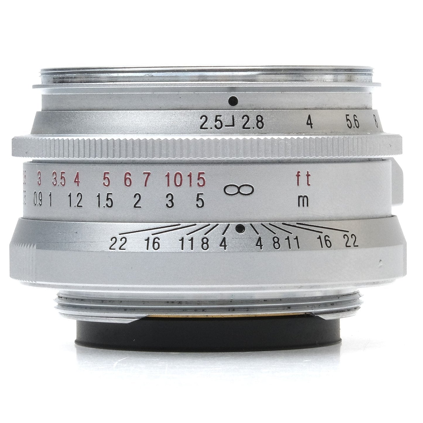 Voigtlander 50mm f2.5 Color-Skopar, Silver 9220576 - 1769491