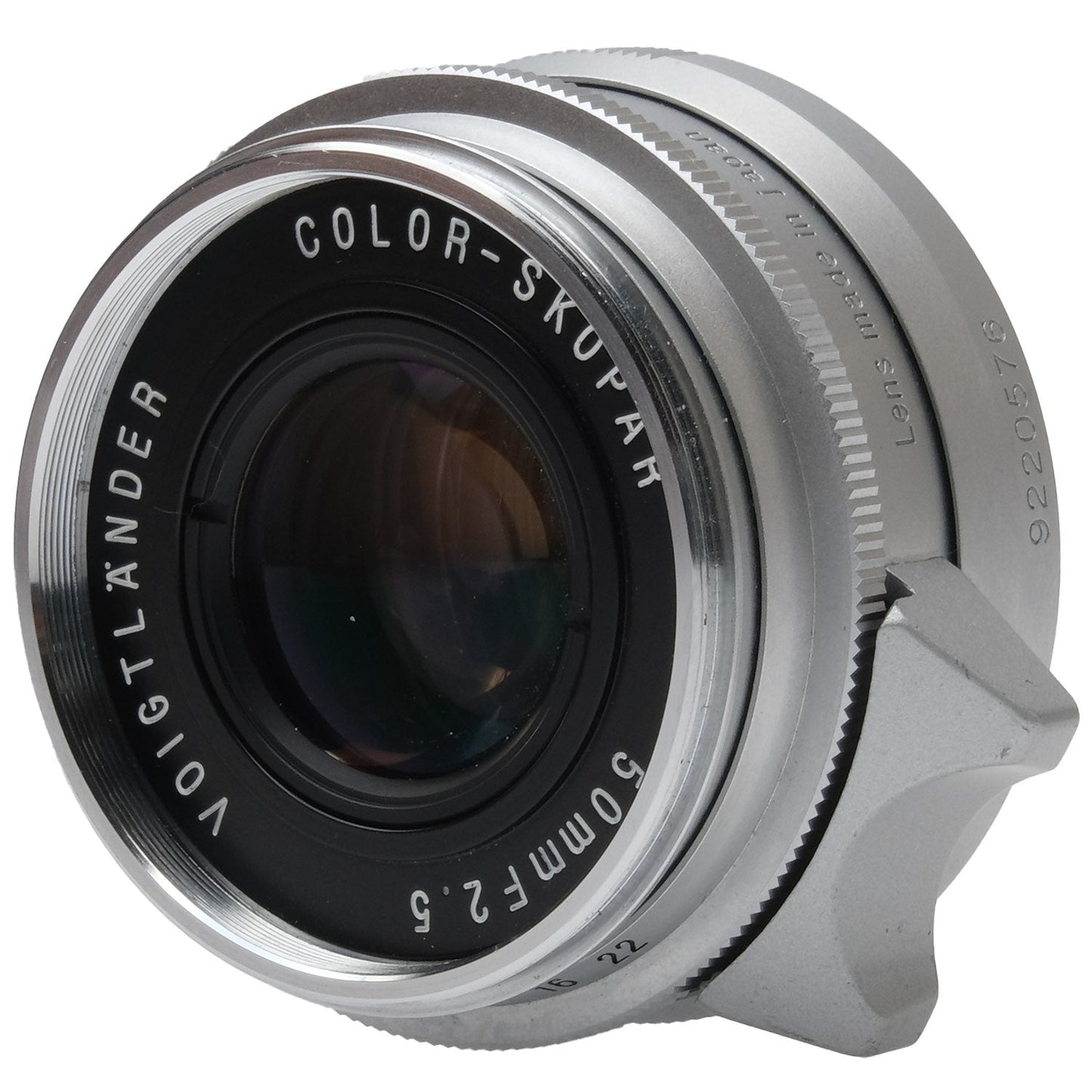 Voigtlander 50mm f2.5 Color-Skopar, Silver 9220576 - 1769491