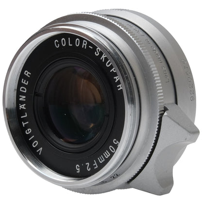 Voigtlander 50mm f2.5 Color-Skopar, Silver 9220576 - 1769491