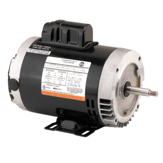 U. S. Motors Nidec-US Motors EC2002 General Purpose Single Phase ODP C-Face Motor - EC2002