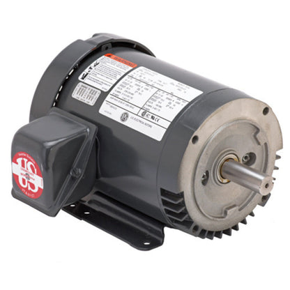 U.S. Motors U1P2DFC General Purpose Three Phase, TEFC Steel Edge C-Face Footed Motor - U1P2DFC