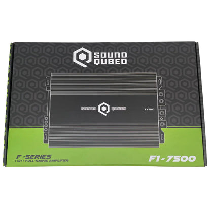 SoundQubed 7500 Watts F1-7500 Full Bridge Mono Block Amplifier - SQ-F1-7500