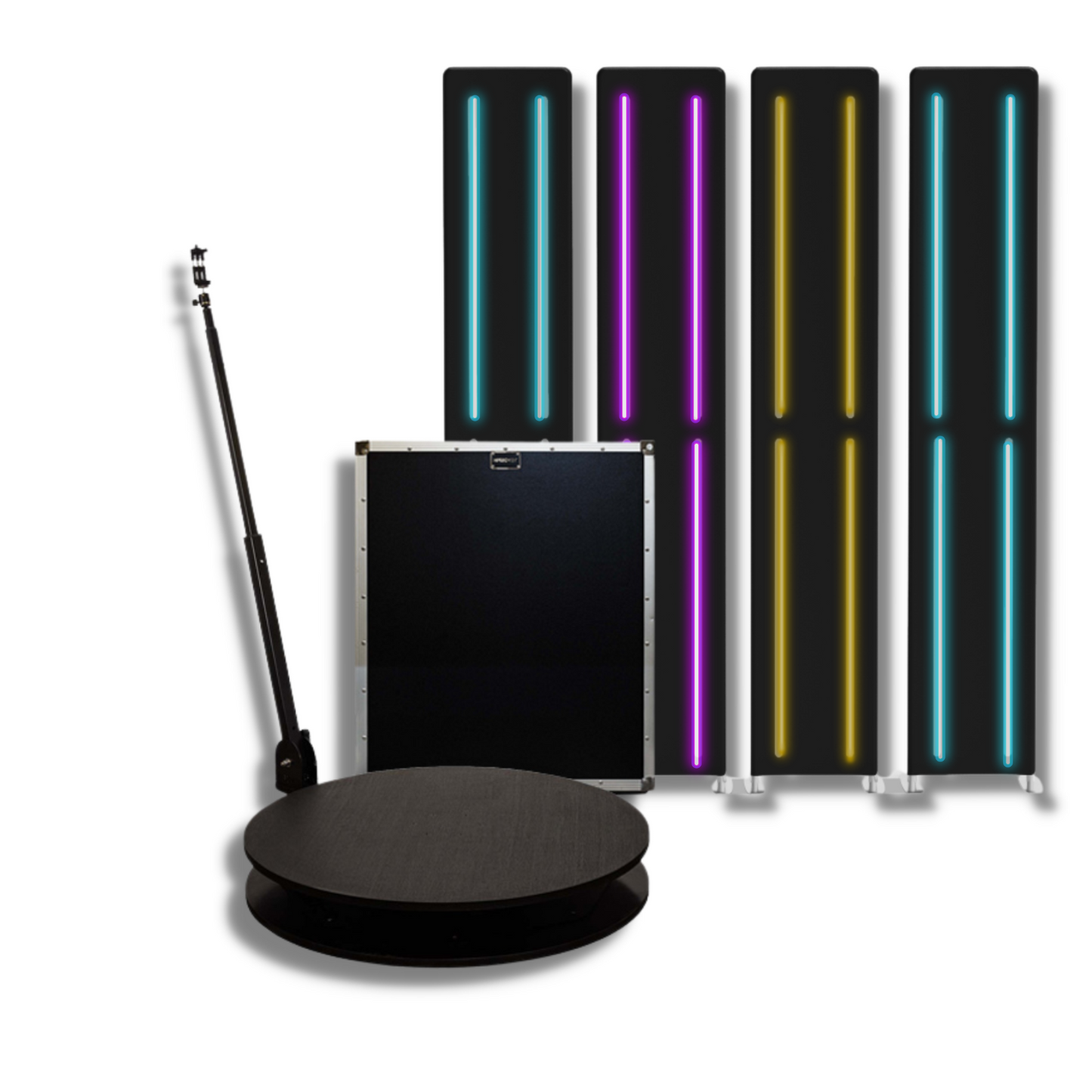 SpinPix360 RevoSpin RM-4 Manual Spin 360 Photo Booth - 27" Custom Package