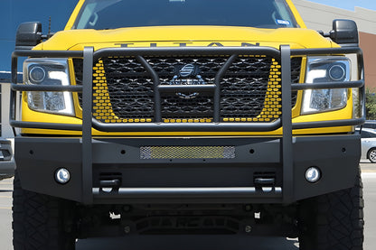 Steelcraft Elevation Front Bumper Nissan Titan XD 2016-2021 with Grille Guard - 60-14080C