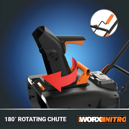 Worx  Cordless 40V Nitro Power Share 20" Snow Blower -WG585