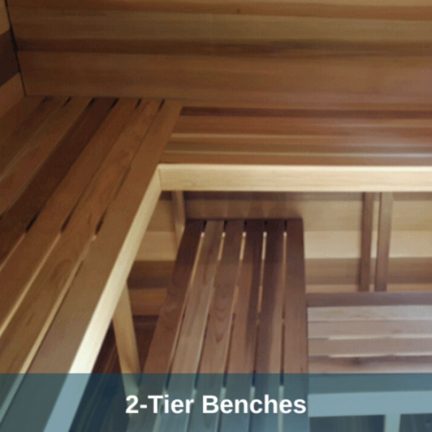 Dundalk LeisureCraft Clear Cedar Outdoor Cabin Sauna - DLCCCOCS5X6-8KW