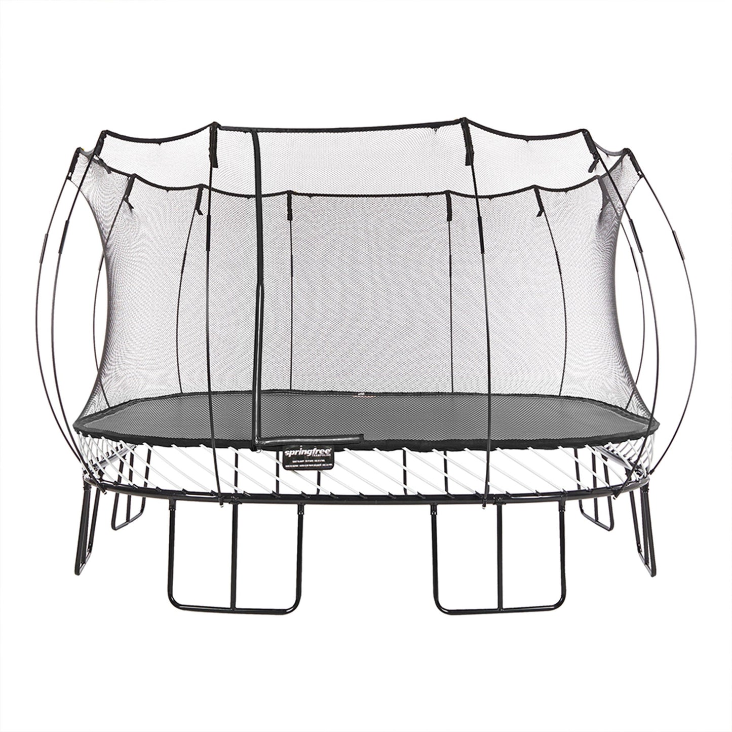 Springfree Trampoline Kids Jumbo Square 13 Ft Trampoline w/ Enclosure (Open Box) - 255298