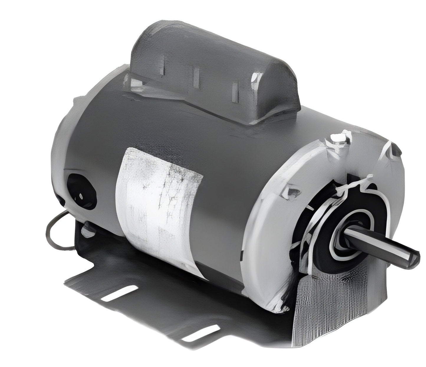 Marathon Electric MC1157 Belt Drive Motor 1 hp 3450 RPM 115/208-230 VAC - MC1157
