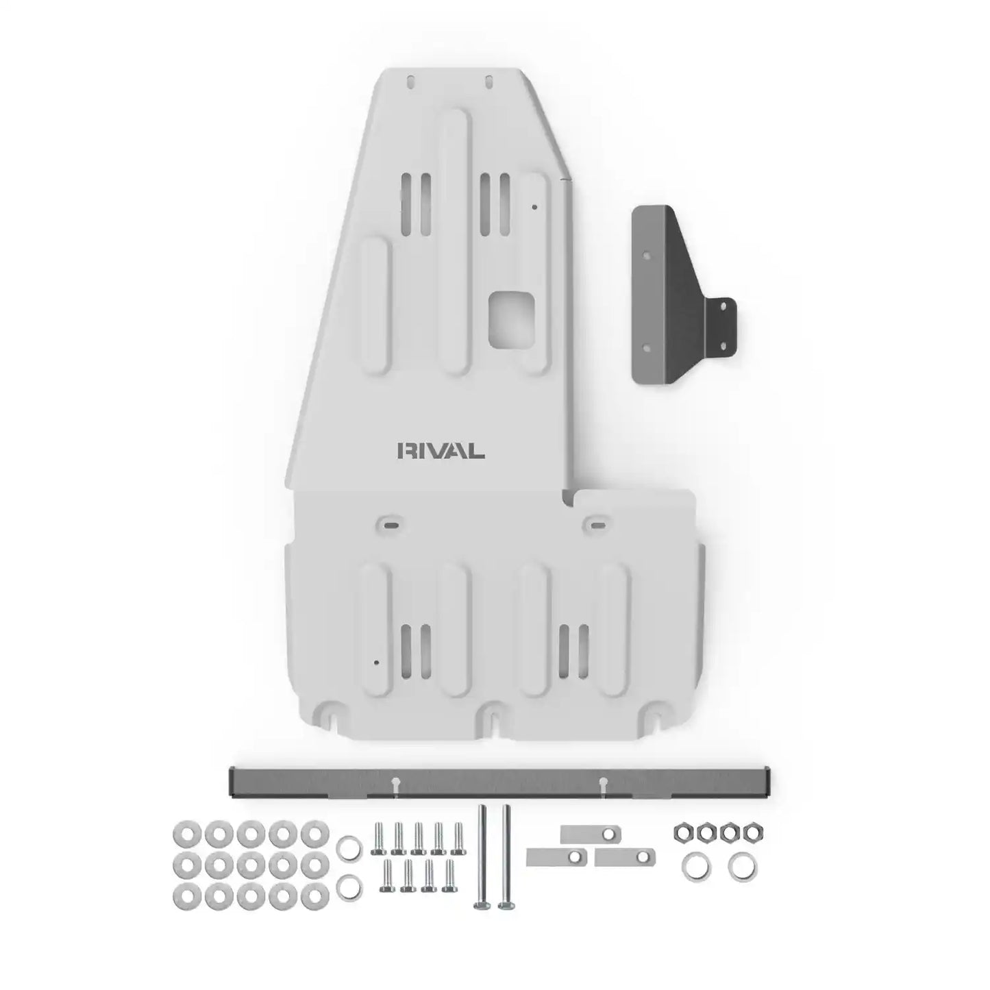 RIVAL Gen2 Aluminum Engine Transmission Catalytic Converter Skid Plate Ineos Grenadier - 2333.4501.1.6