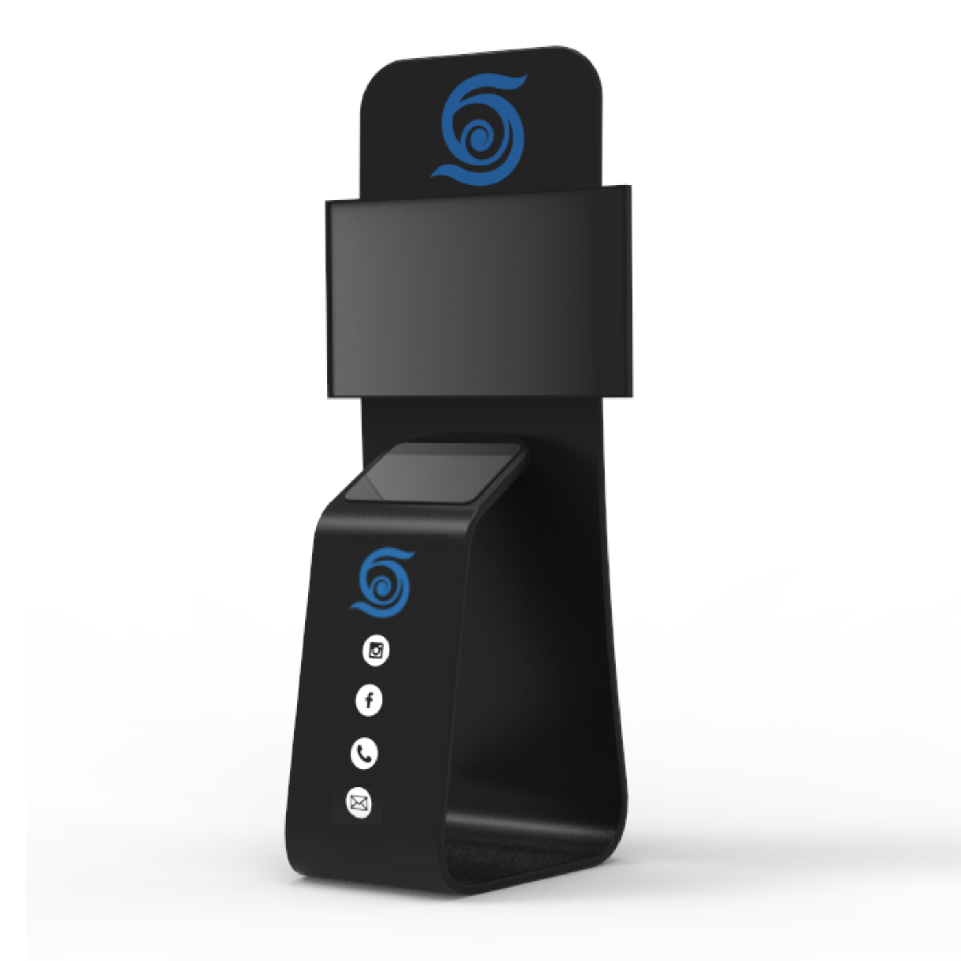 SpinPix360 Portable TV and iPad Stand Combo With Custom Logo Print