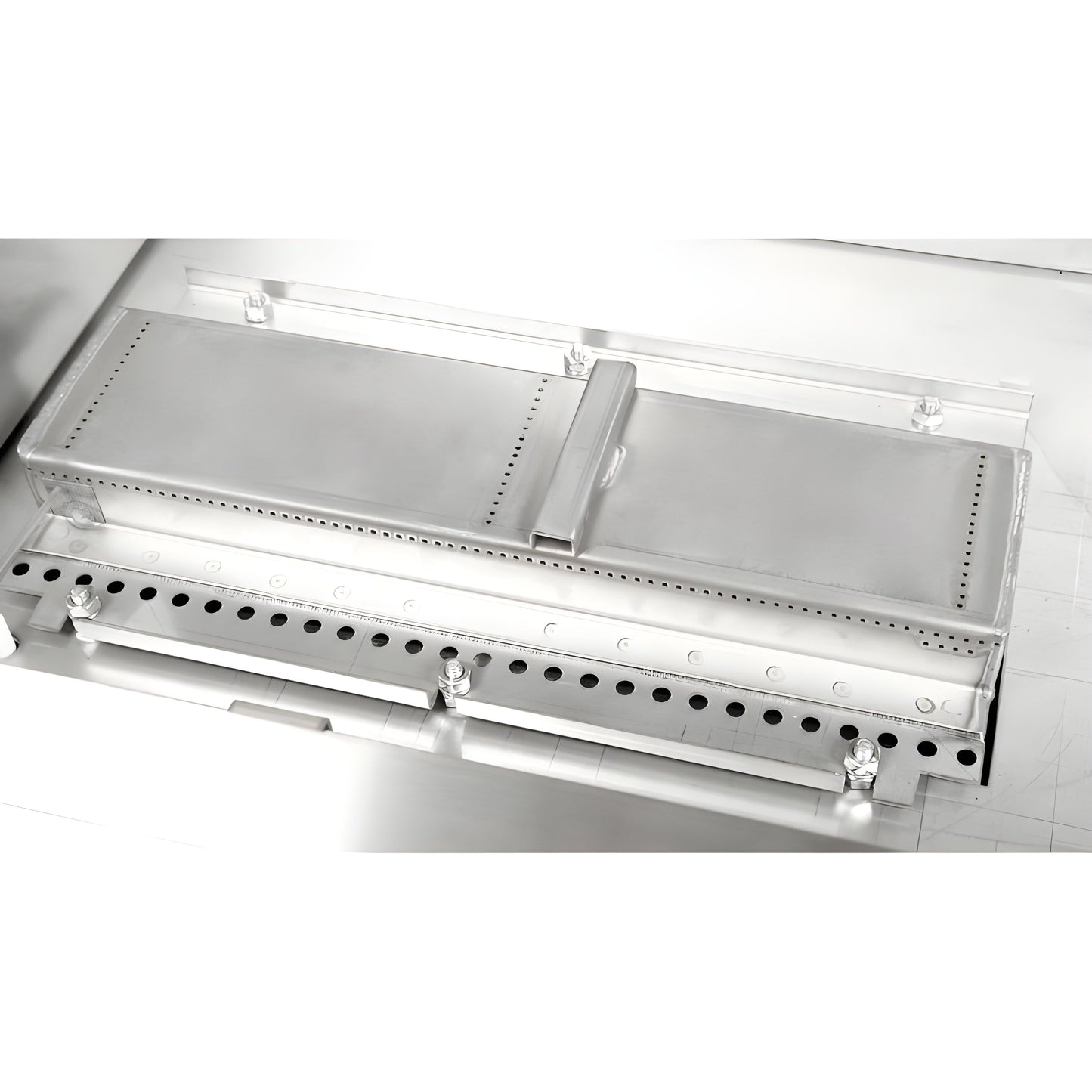 TEC Grills 26" Patio On Stainless Pedestal With Side Shelves (46")  -  PFR1LPPEDS