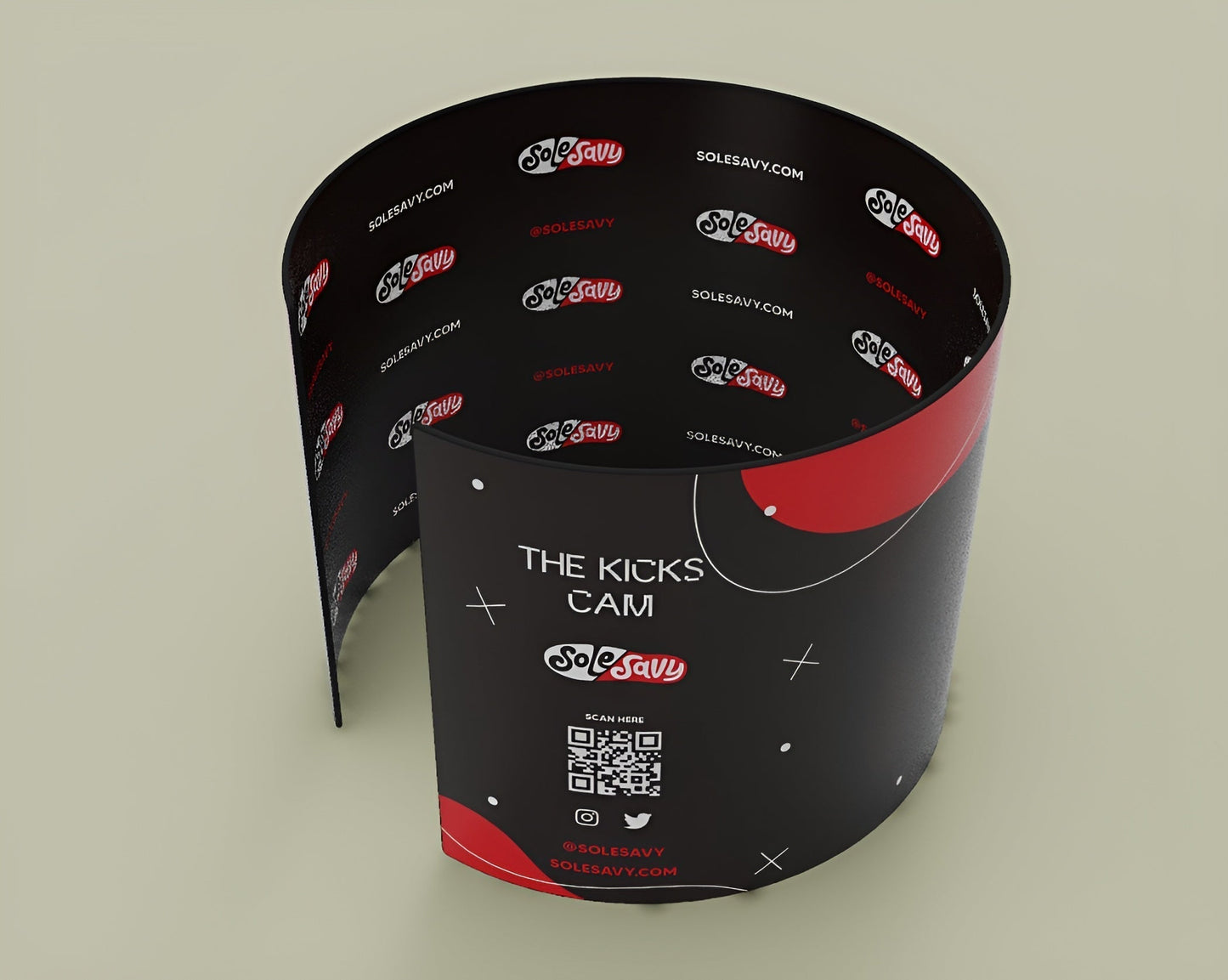 SpinPix360 the Captivate 360 Photo Booth Custom Print Enclosure - 8 x 8