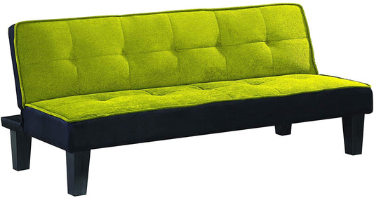 Modway Furniture 66" Elegant Green Fabric Sofa with Sleek Black Legs – Perfect for Modern Living Room Décor! - 285671-HOMEROOTS
