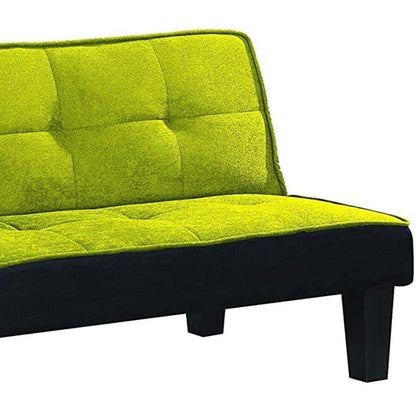Modway Furniture 66" Elegant Green Fabric Sofa with Sleek Black Legs – Perfect for Modern Living Room Décor! - 285671-HOMEROOTS