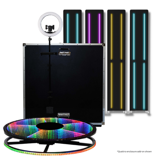 SpinPix360 RAL-7 39" Automatic 360 Photo Booth with 3 Year Warranty Coverage