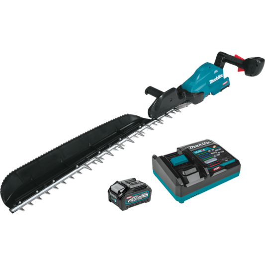 Makita 40V Max XGT Brushless Cordless 30" Single‑Sided Hedge Trimmer Kit (4.0Ah) - GHU05M1
