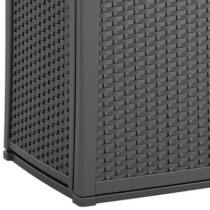 Suncast Lockable Outdoor Cabinet Deck Storage Box w/ Adjustable Shelf (3 Pack) - 320519