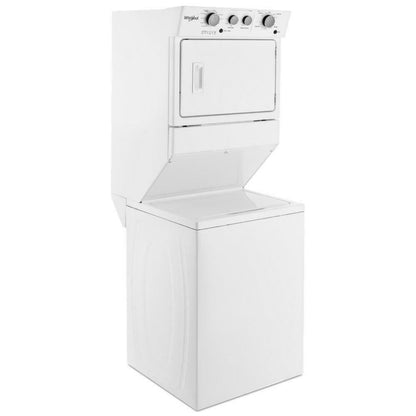 WHIRLPOOL  3.5 cu.ft Electric Stacked Laundry Center 9 Wash cycles and AutoDry - WET4027HW-KT