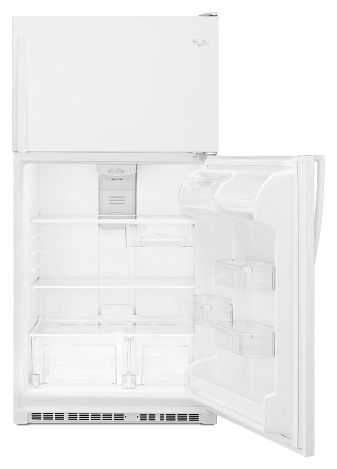 WHIRLPOOL 33-inch Wide Top Freezer Refrigerator - 20 cu. ft. - WRT311FZDW-KT